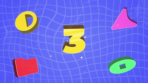 Funky Countdown Number 6