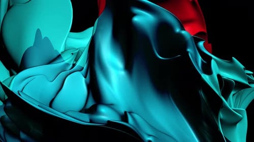 Fond souple Fashion Curve, fond de vague. Fond d'animation de vague morphing numérique.4k