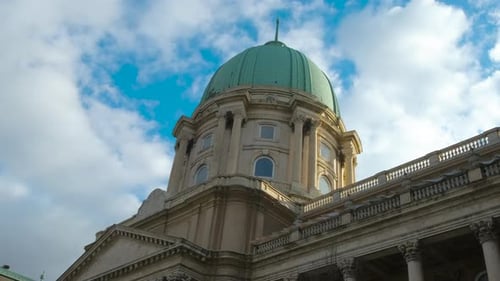 View of the domed roof of the palace.