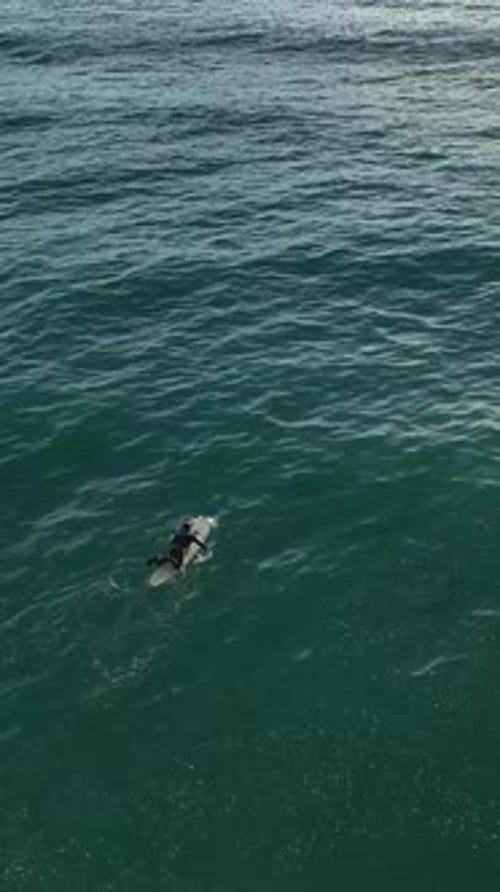 Vertical Video Aerial Marvels Capturing the Magic of Surfing in Alanya Turkey