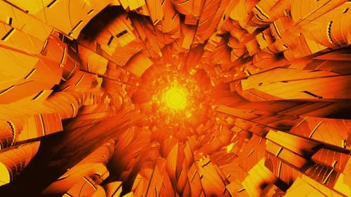 Abstract Light Tunnel