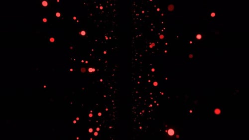 Red Celebration Shine Strobe VJ Loop mit negativem Hintergrund in 4K