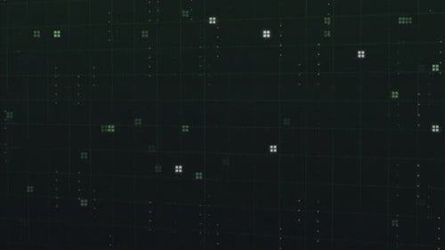 Futuristic Hi Tech Grid And Numbers Background V04