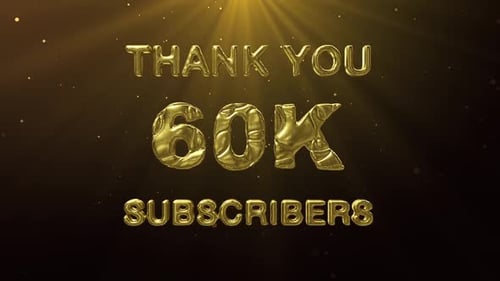60K Subscribers Celebration Greeting