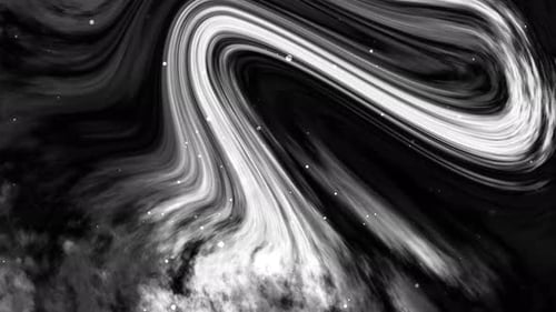 Abstract Monochrome Swirl: A Study in Shades of Grey