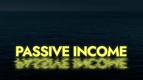 Passive Income Text Animation