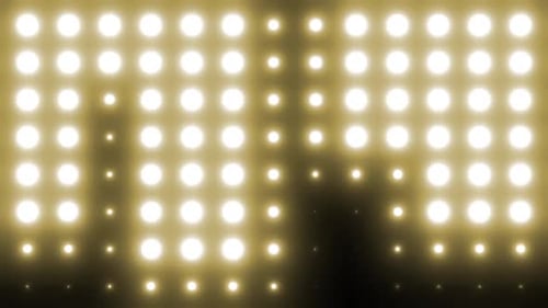 Energetic Geometric Flashing Lights Grid Concert Background