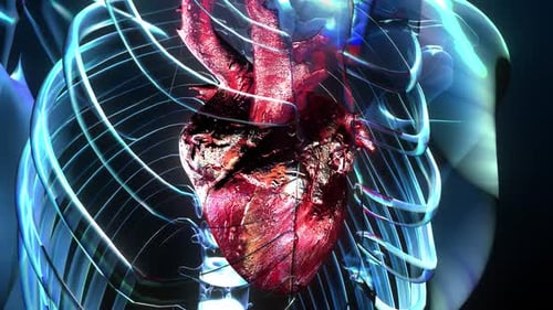Heart Inside Body