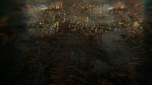 Circuit Board Flythrough