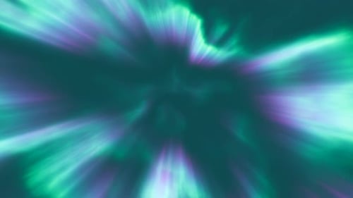 The Aurora Borealis In The Night Sky