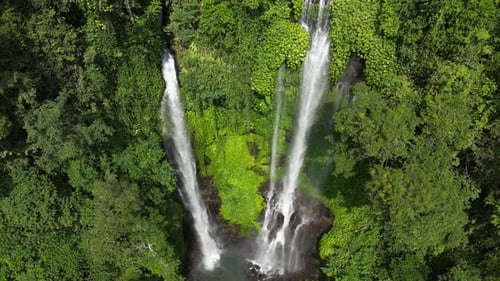 Large Waterfall in Bali, Indonesia 22