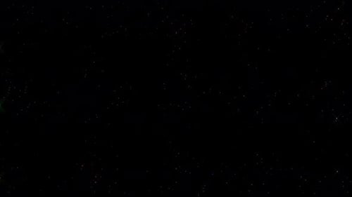Fond abstrait, bandes mobiles et clignotant avec des points lumineux brillants. Animation avec cercles