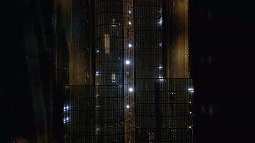 European city transportation structure, automobile nighttime journeys