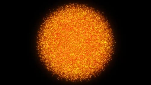 Massive Star Being Disintegrated 2K