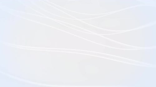 White Flowing Lines Background Loop