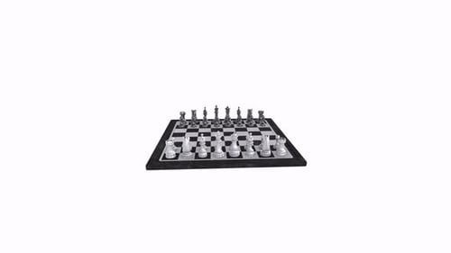 Chess Set isolated on white background