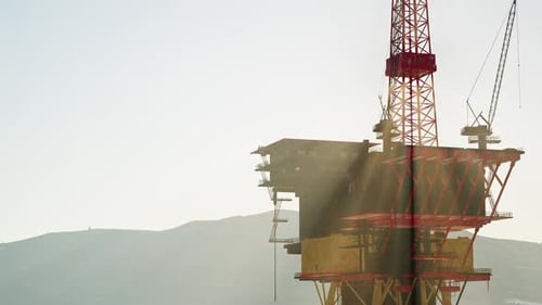 Oil Drill Rig Platform