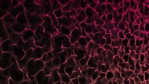 Abstract Dynamic Dots Wave Fluid Motion Background