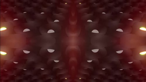 Abstract Pulsing Geometric Lights Pattern Background