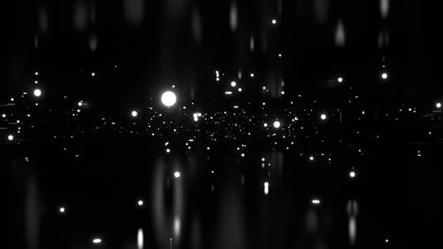 Schwarz-weißer neonblinkender Emoji-Hintergrund Vj Loop In 4K