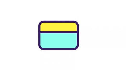 Animated Decline Card Color Ui Icon