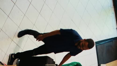 Vertical Video Tourists Arriving at Luxury Hotel