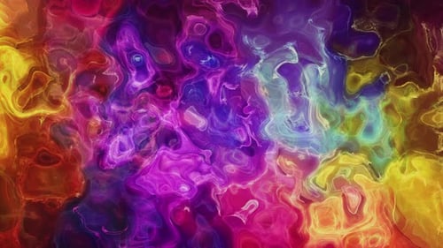 Vibrant Abstract Liquid Swirl Background Animation