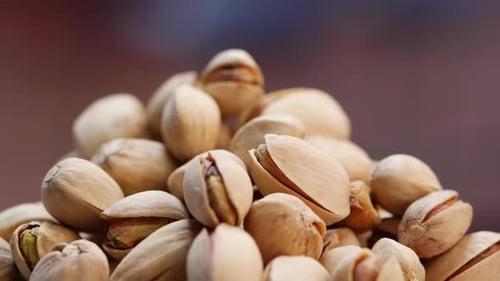 Close Up of Pistachios Piled Together