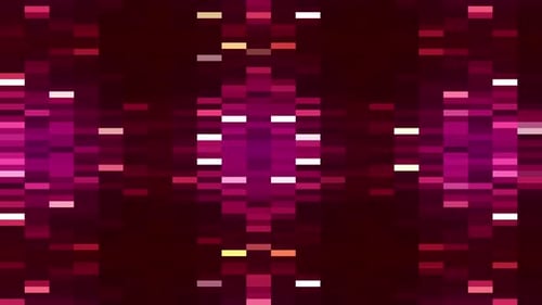 Bright Pixel Block Pattern Loop Background