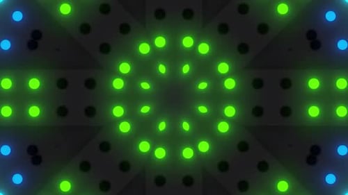 Vibrant abstract light pattern