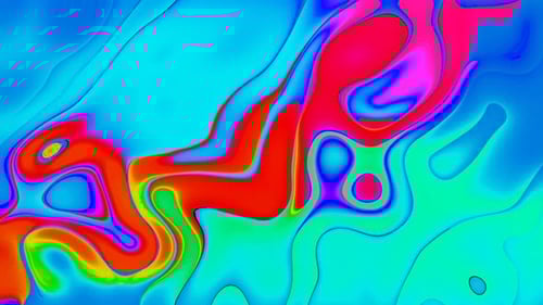 Vibrant Abstract Fluid Color Flowing Motion Background Animation