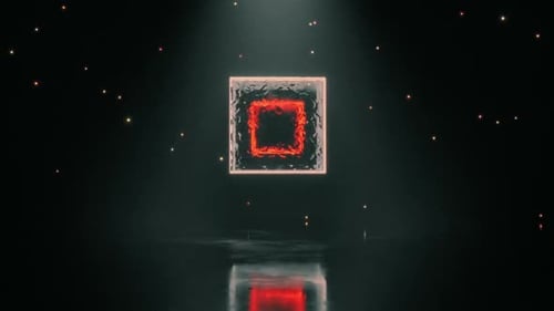 Display dinâmico VJ Loop com padrões caleidoscópicos para eventos musicais inspiradores