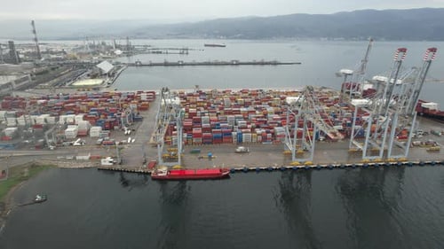 Aerial Container Cargo Port