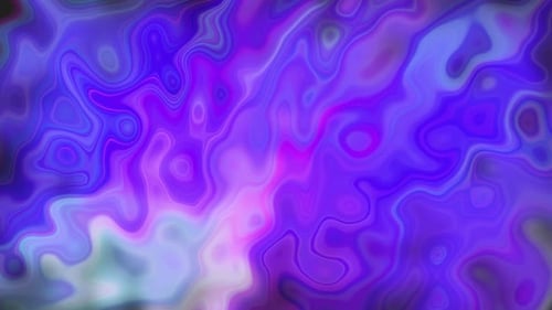 Abstract Fluid Purple and Blue Color Background Loop
