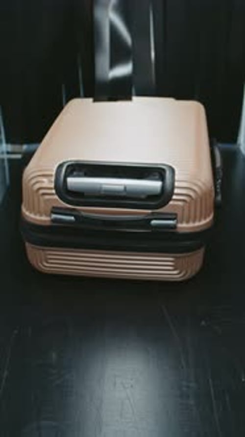 Security Checkpoint in Airport Baggage Screening Procedure for Boarding Plane Flight