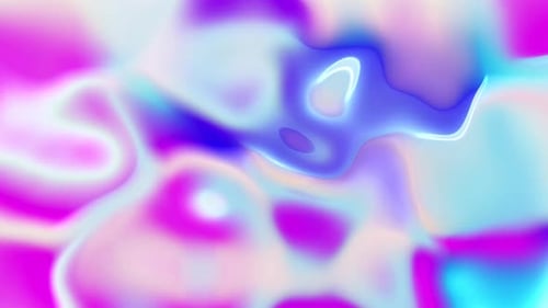 Dynamic Fluid Holographic Gradient Abstract Motion Background