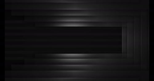 Sleek Dark Geometric Panels Logo Reveal Animation