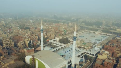 Data Darbar Lahore in Drone View