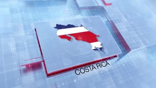 Displaying The Costa Rica Map