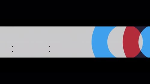 Lucent Panorama Collection: A blue lens flare rotating from the left side to the right side over a b