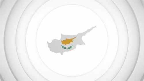 3D Disk with Cyprus Map Intro