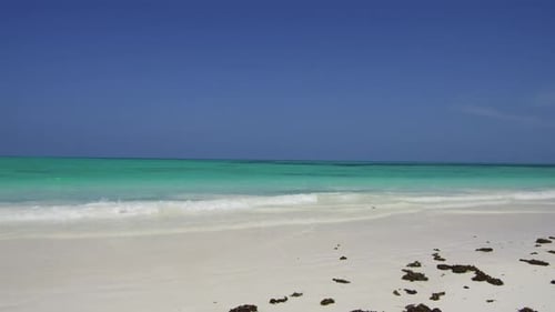 Travel, Tourism, Seascape and Nature Concept - Beach on Shores of Indian