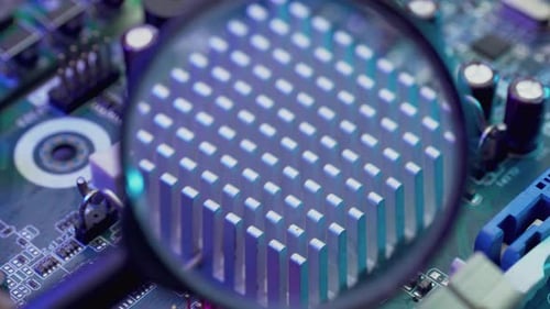 Computer Motherboard Circuits and Electronic Components C0512 G A