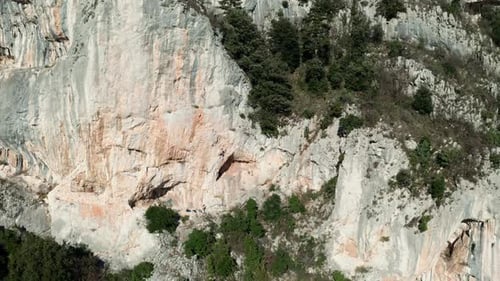 Rock climber climbing the rock 6