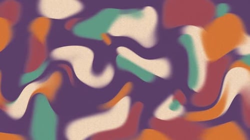 Colorful Swirls Decor Background