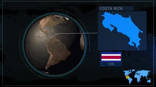 Costa Rica Map