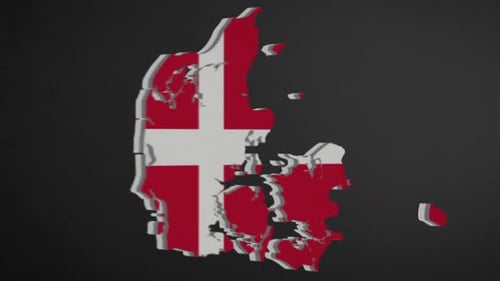 Intro-Animation zur Grenzkarte Dänemark