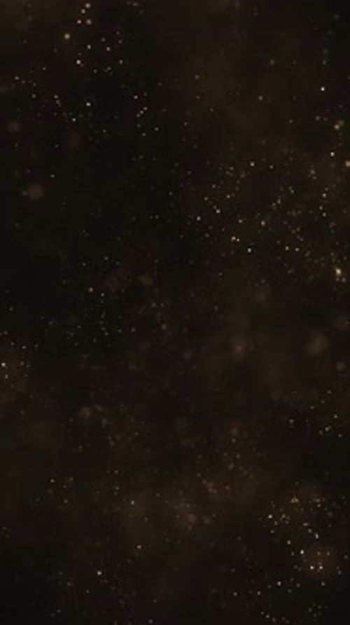 Shiny Golden Particles Luxury Background