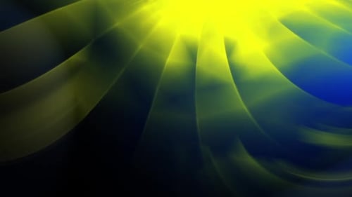 Dynamic Glowing Fluid Light Rays Abstract Background