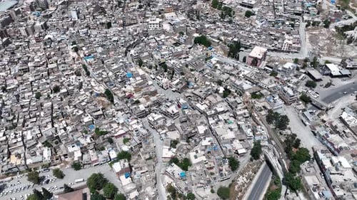 Sanliurfa, Birecik City Aerial View
